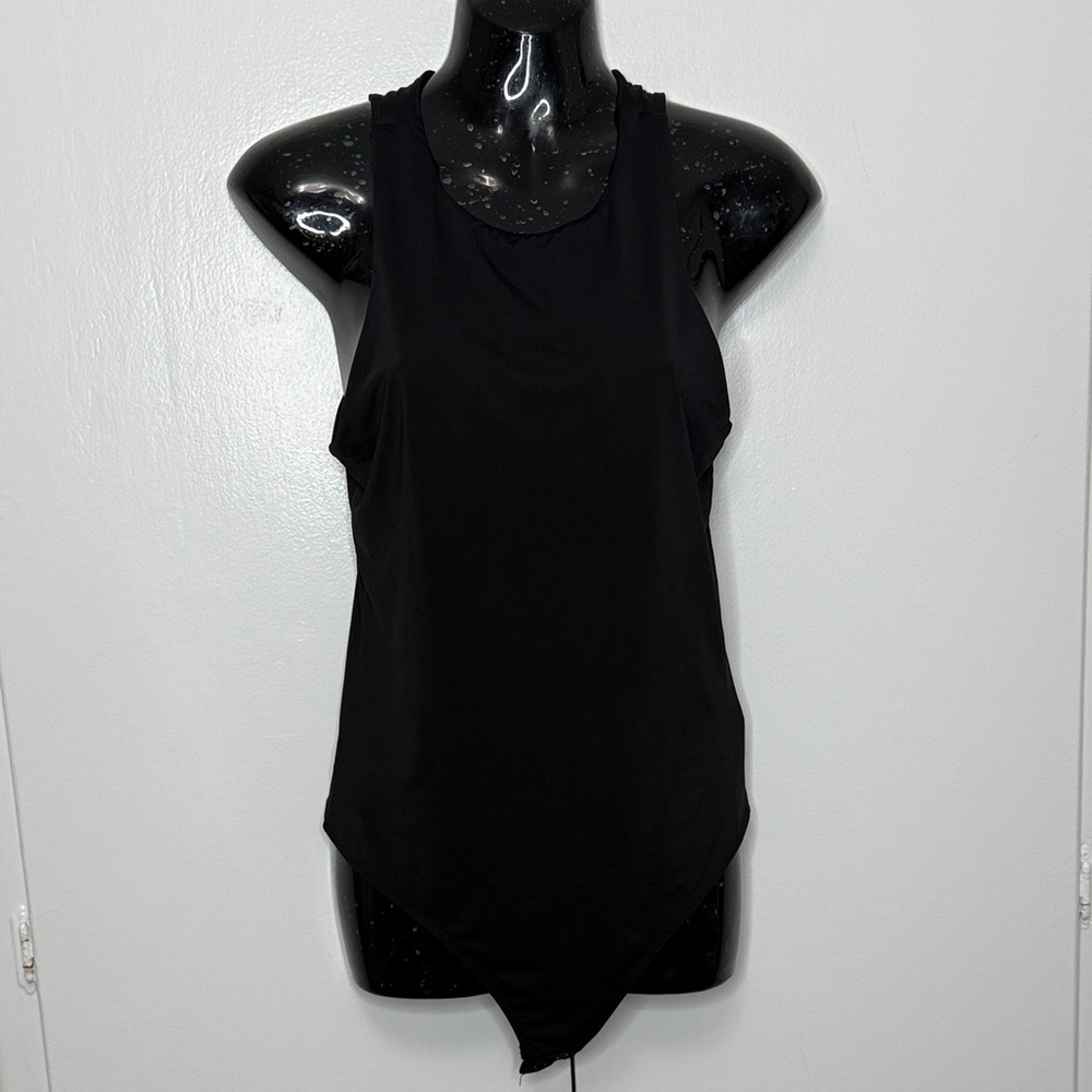 Express Black Sleeveless Women Bodysuit Size M - NWOT